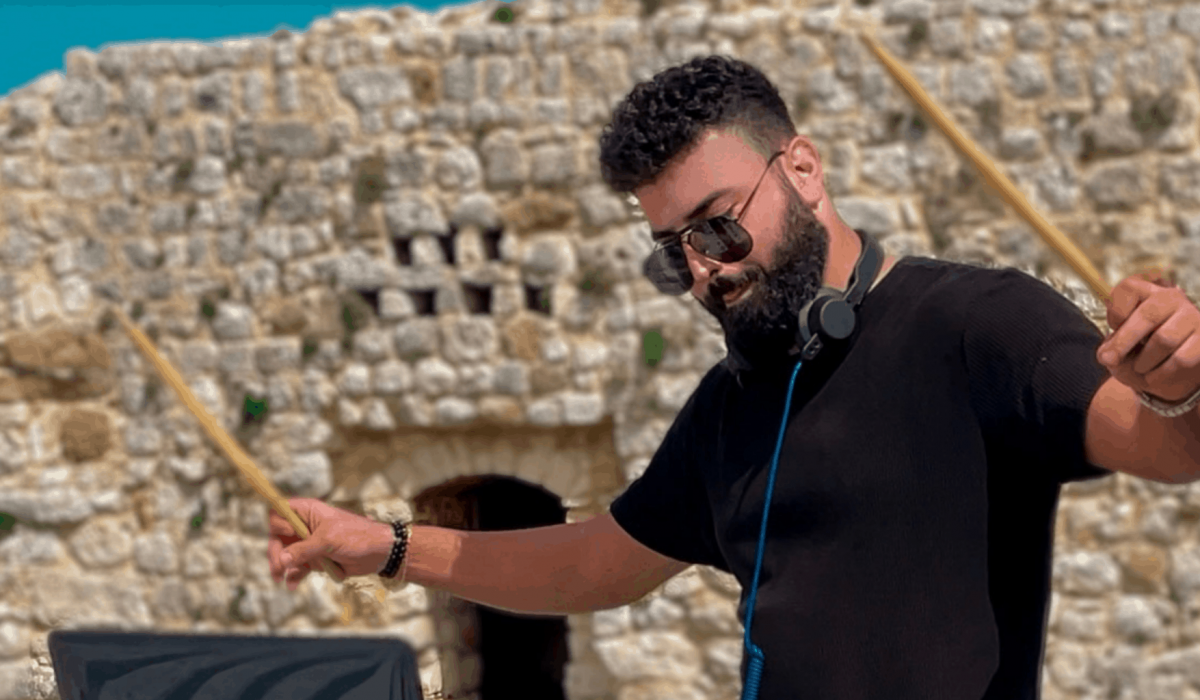 Jad Halal Teams Up With Cafe De Anatolia For A DJ Live Set Shot In Citadel Smar Jbeil, Lebanon img