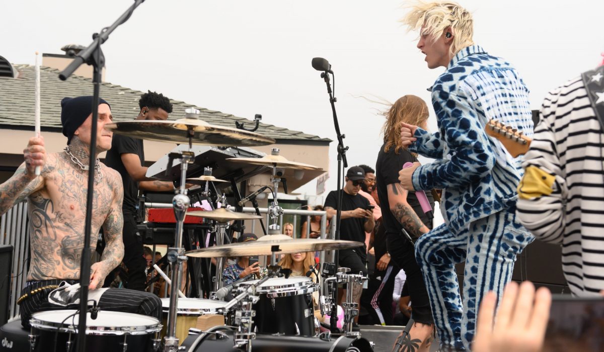 Watch Machine Gun Kelly and Travis Barker carry out shock ...