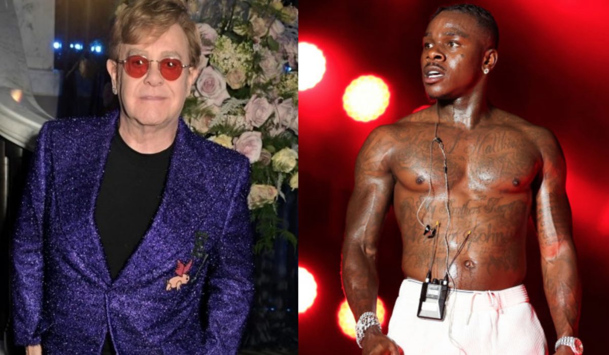 Elton John condemns DaBaby for fuelling “stigma” round HIV img