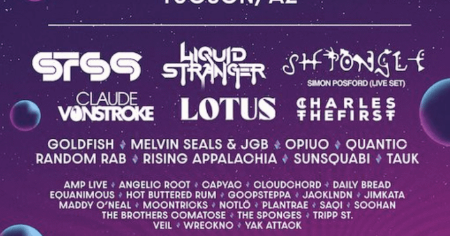 Gem and Jam Competition pronounces Part 2 lineup, provides headliner Shpongle (Simon Posford stay set), Melvin Seals & JGB, and extra to cross-genre, star-studded lineup img