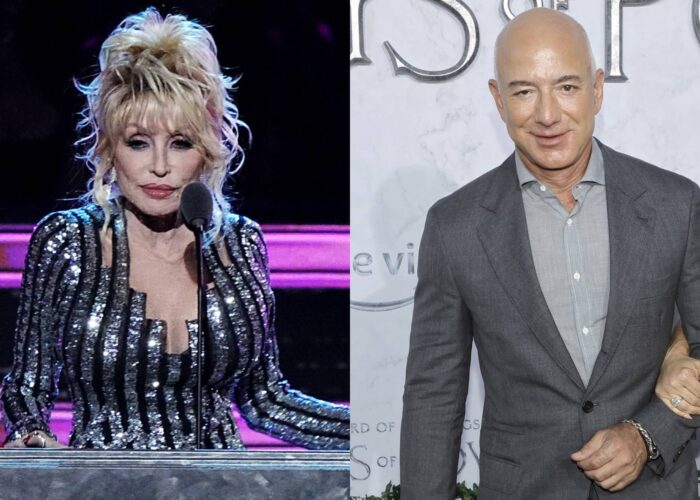 Dolly Parton awarded $100million by Jeff Bezos img