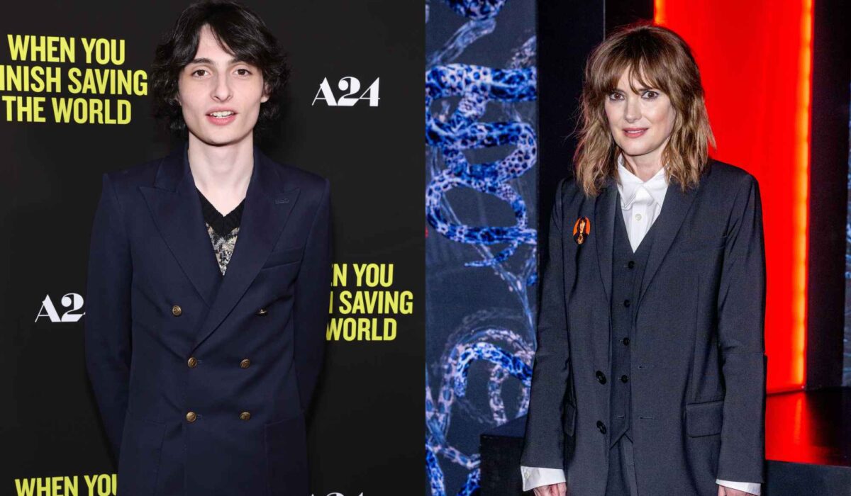 Finn Wolfhard on texting Winona Ryder about rock stars she dated img