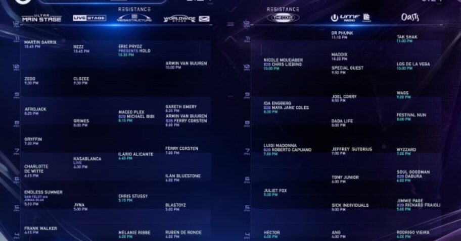 Here Are Your Ultra Miami 2023 Set Times img