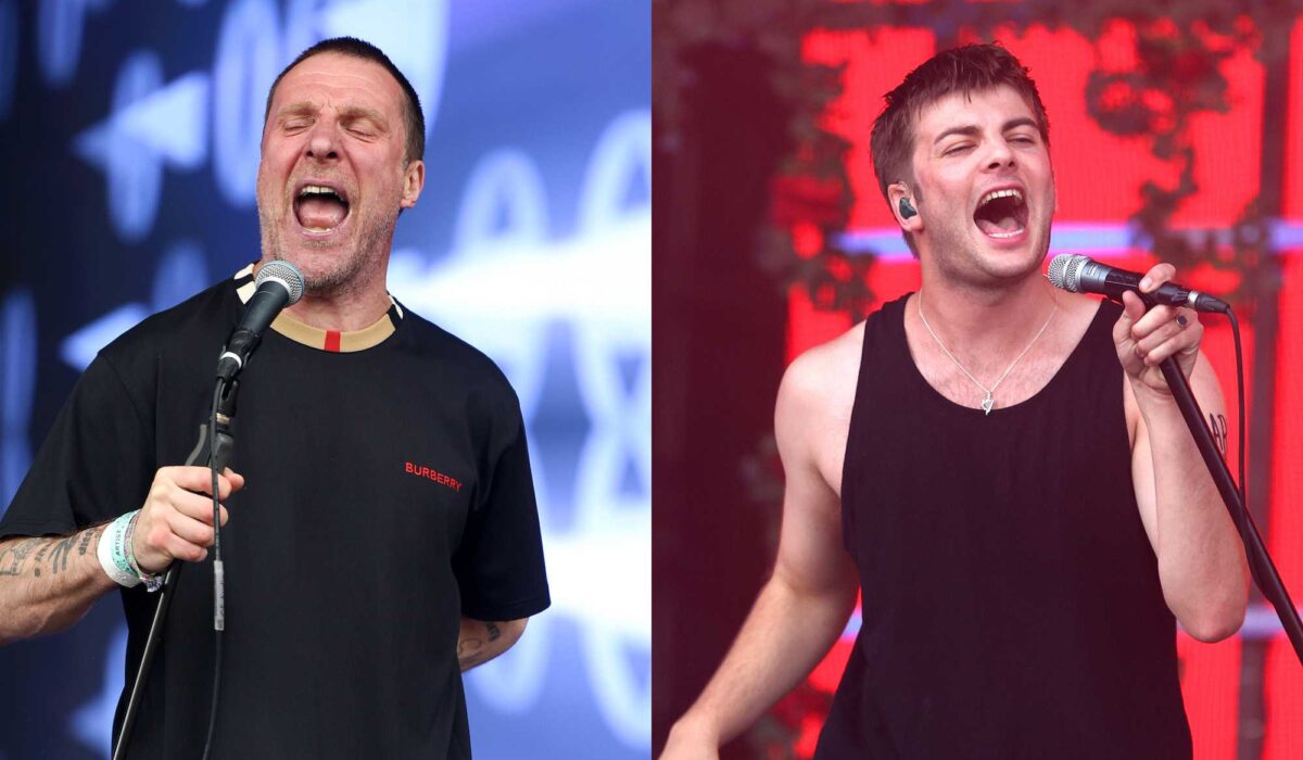 Sleaford Mods welcome Fontaines D.C. frontman Grian Chatten to ‘Late Night With Jason’ talk show img