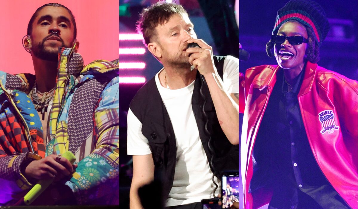 Gorillaz perform with Bad Bunny, Little Simz and more during Coachella 2023 weekend two set img