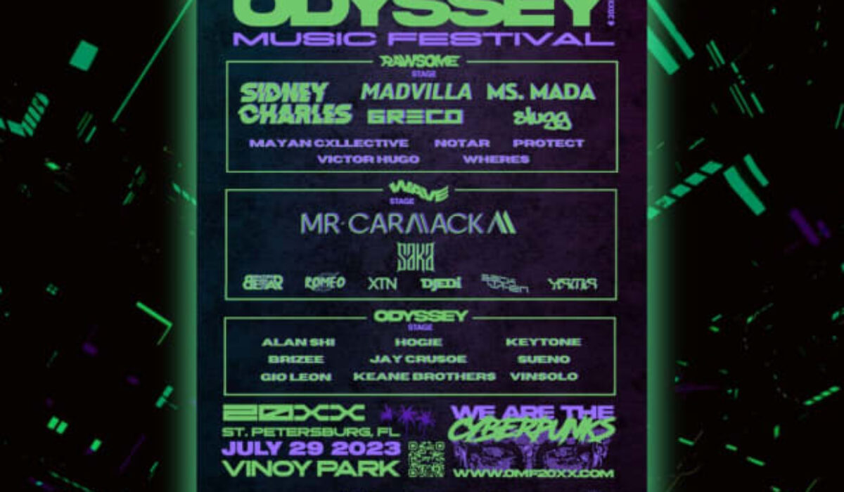 Bass Music Meets Cyberpunk Culture at Florida's Odyssey Music Festival img