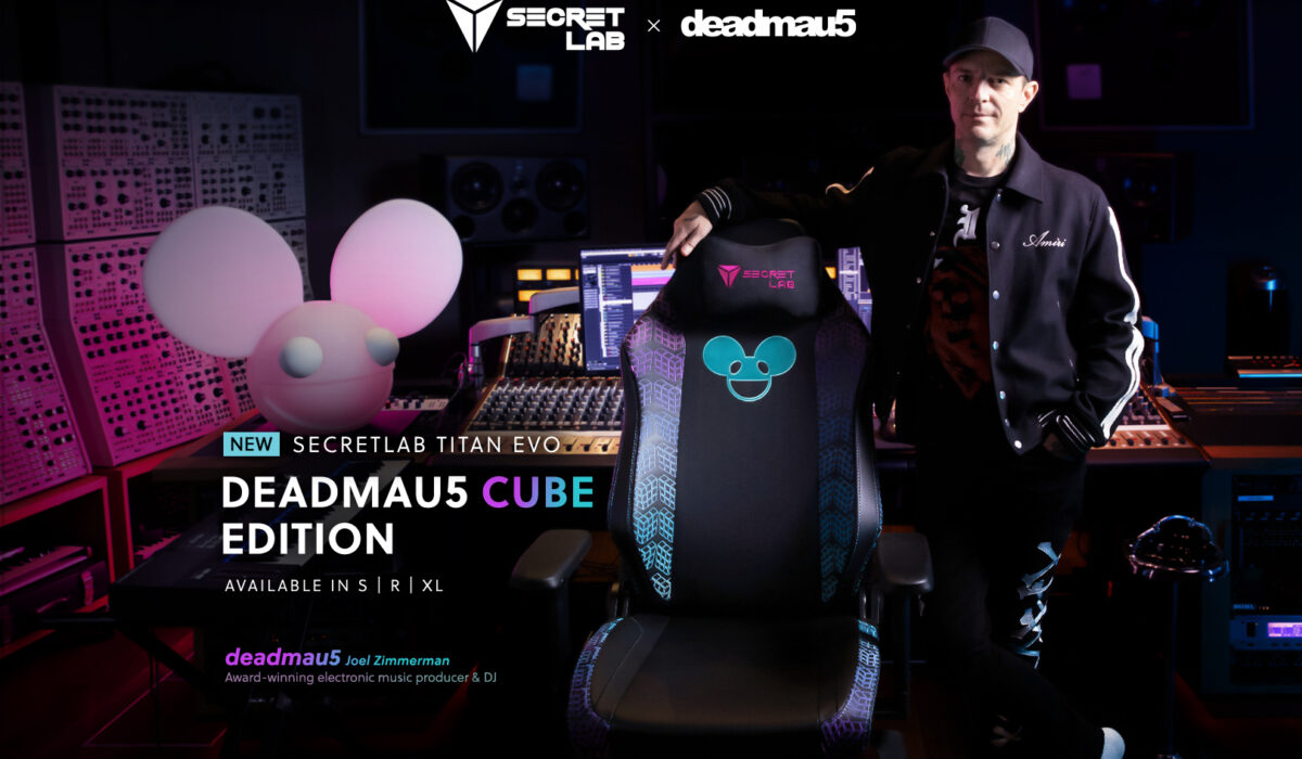 Deadmau5 teams with Secretlab once again for custom, limited TITAN Evo Cube desk chair img