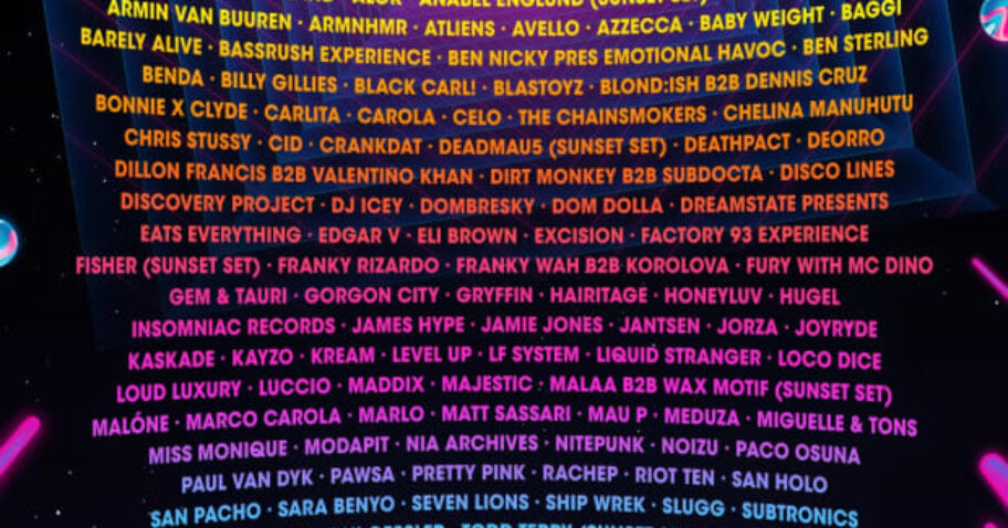 Zedd, Alesso, Alison Wonderland, More to Play EDC Orlando 2023: See the Full Lineup img