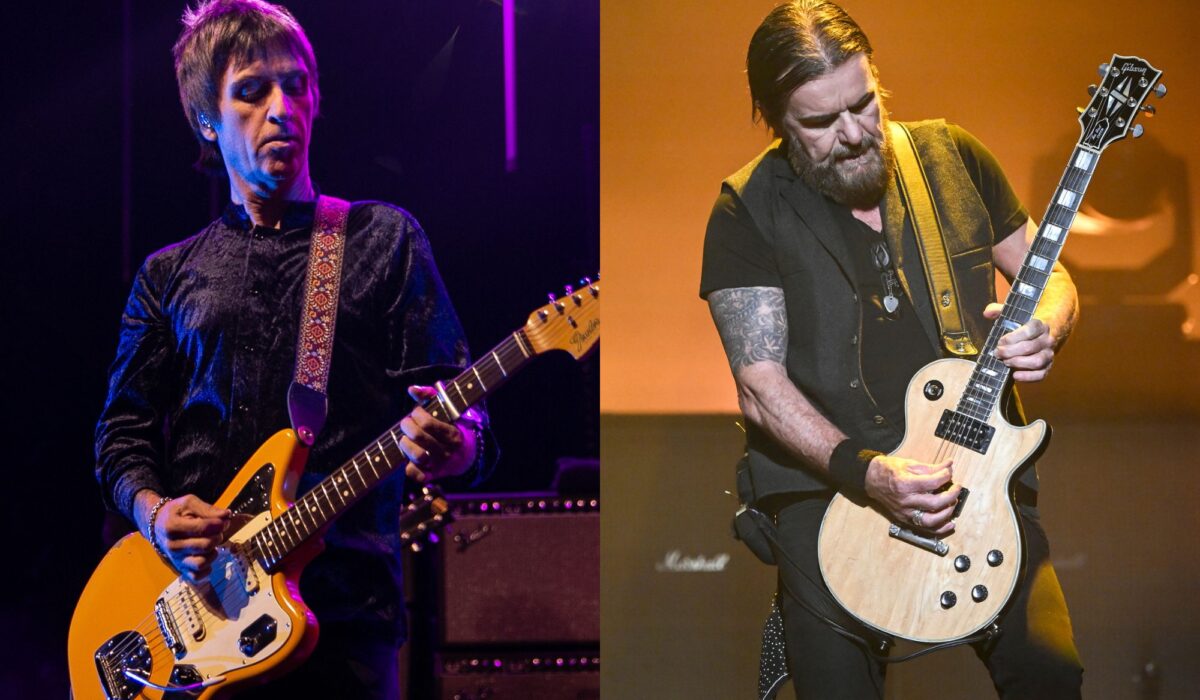 Watch The Cult’s Billy Duffy join Johnny Marr to perform The Smiths’ ‘How Soon Is Now?’ img
