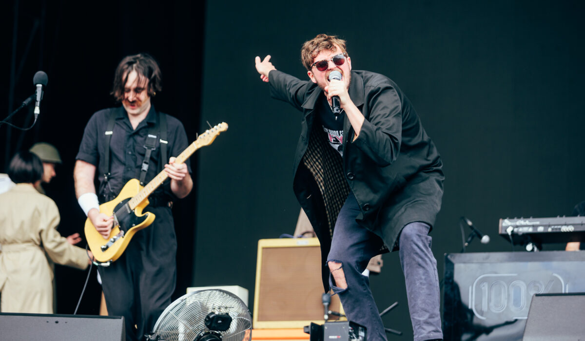 Yard Act talk taking up dancing and finishing their new album at Reading 2023 img