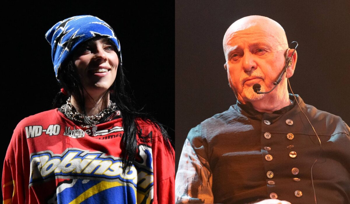 Billie Eilish, Peter Gabriel and more plead for gun control in new video img