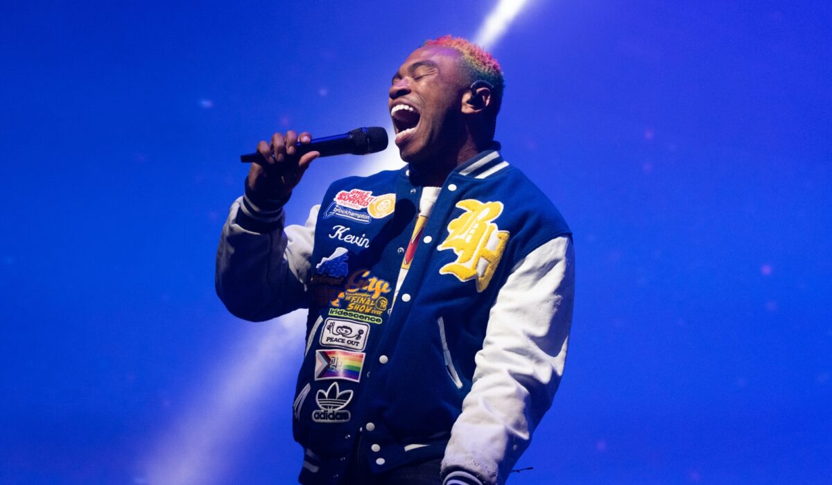 Kevin Abstract previews new rock album at first show in six years img