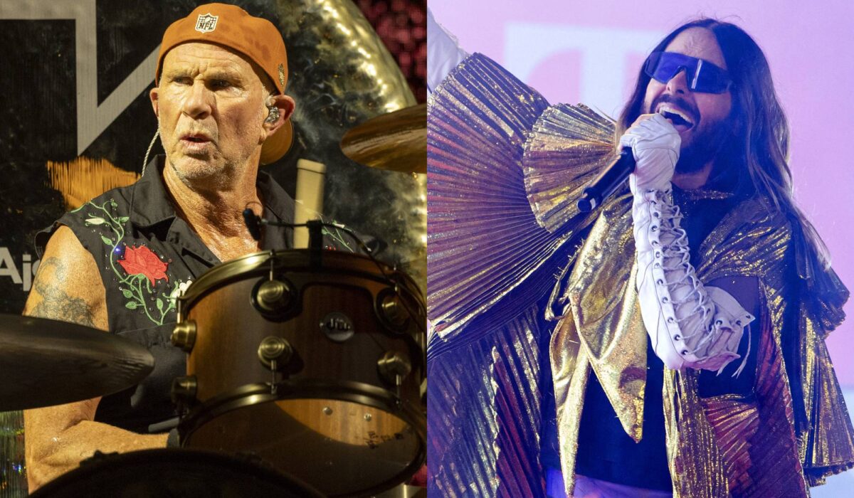 Watch Chad Smith play Thirty Seconds To Mars’ ‘The Kill’ as he hears it for the first time img