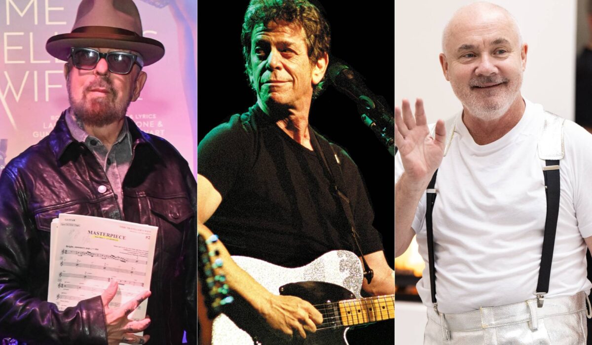 Eurythmics’ Dave Stewart and Lou Reed had to convince Damien Hirst not to chop off his hands for an art project img