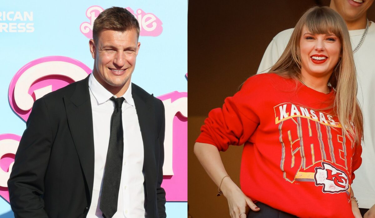 Gronkowski thinks the NFL shows Taylor Swift “too much” img