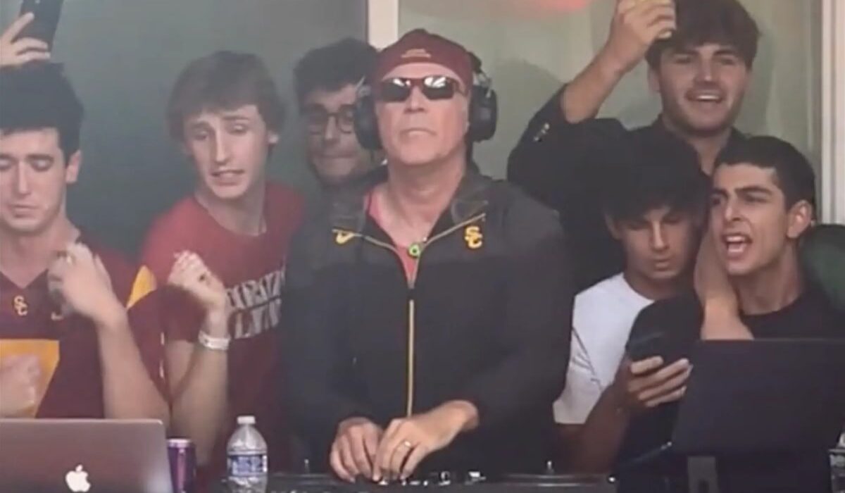 Will Ferrell Goes Viral With Guest DJ Set At USC Fraternity Party img