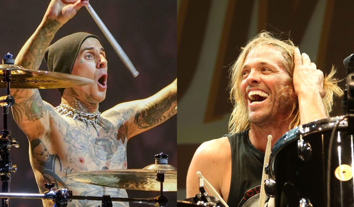 Travis Barker invited Taylor Hawkins to collaborate on drumming together shortly before Hawkins’ untimely death. img