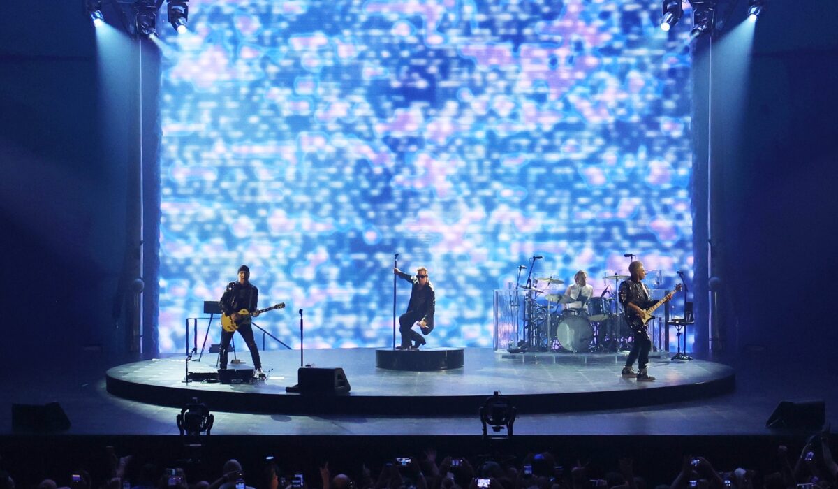 Watch U2’s video for ‘Zoo Station’ live from Las Vegas Sphere img