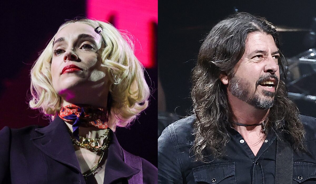 Take heed to St. Vincent’s thundering new tune ‘Flea’, that includes Dave Grohl img