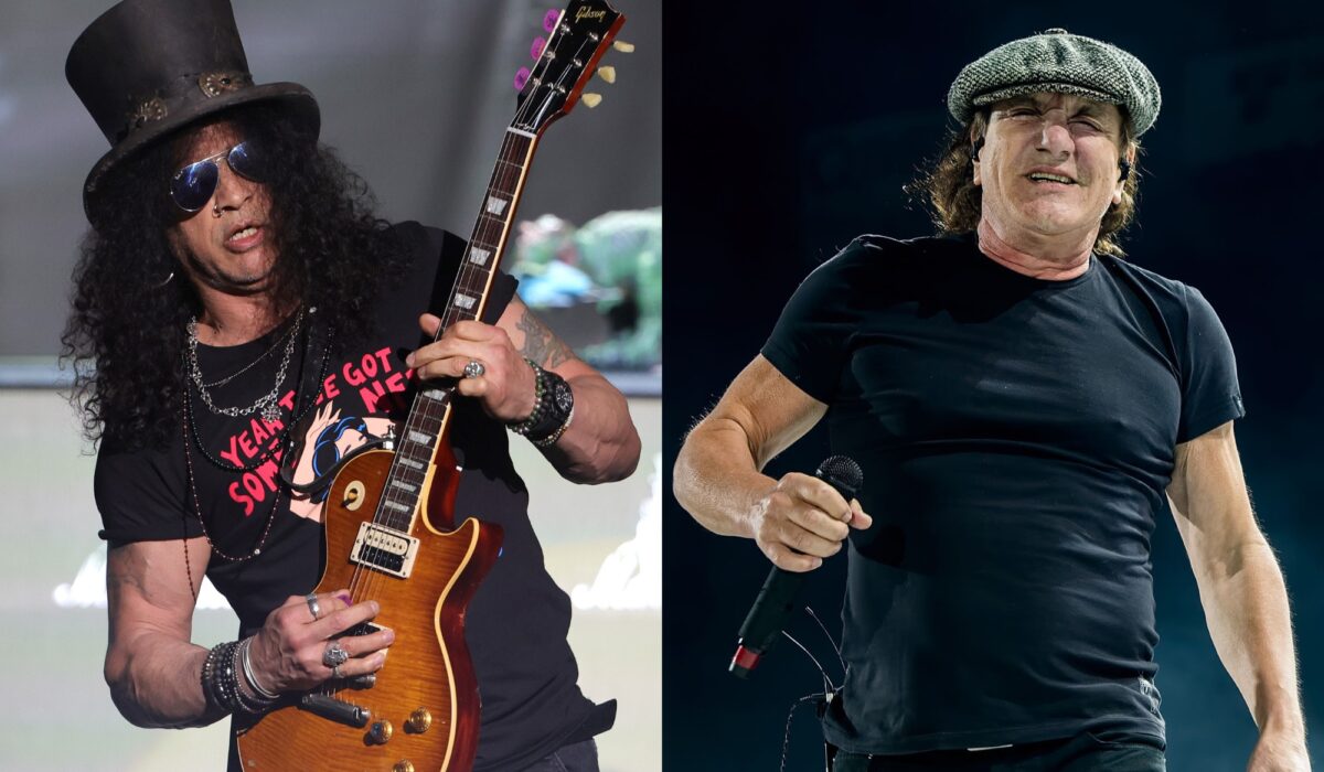Slash on how AC/DC’s Brian Johnson got here to seem on his album img