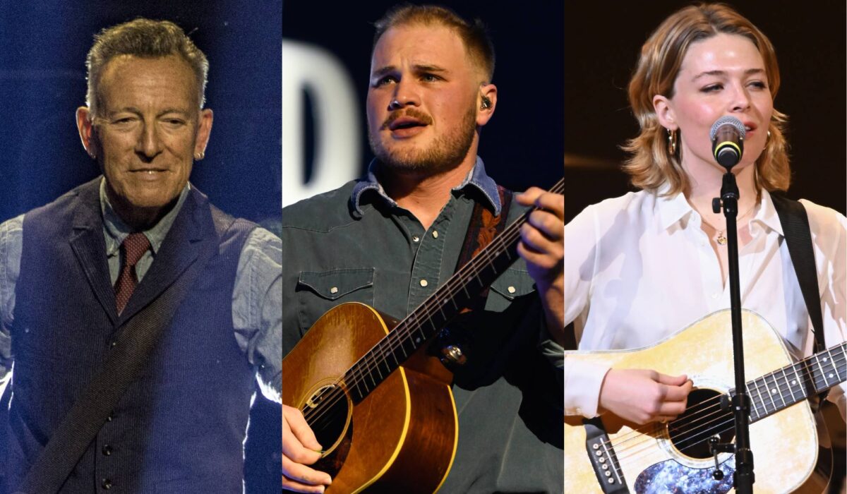 Watch Bruce Springsteen be part of Zach Bryan and Maggie Rogers on stage in Brooklyn img