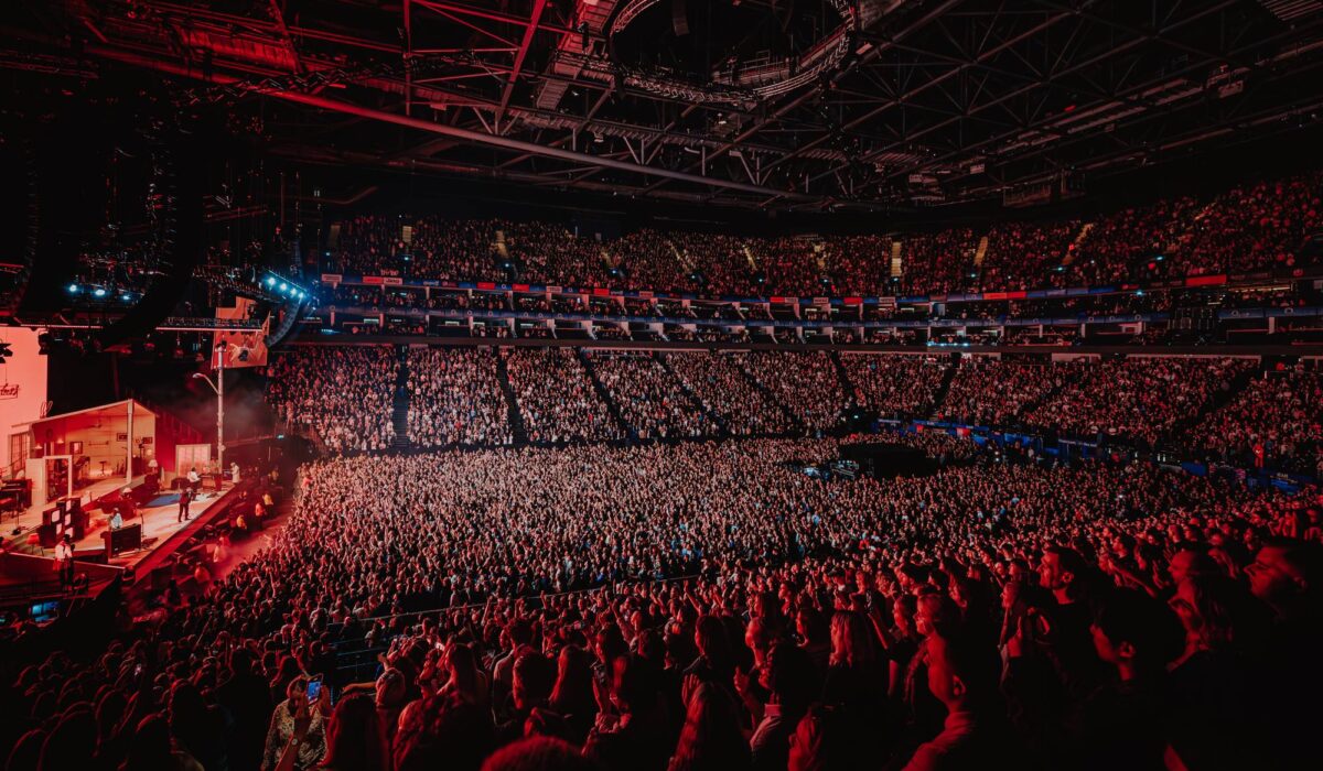 The O2 in London made historical past by eradicating over 500 tonnes of carbon throughout The 1975’s residency img
