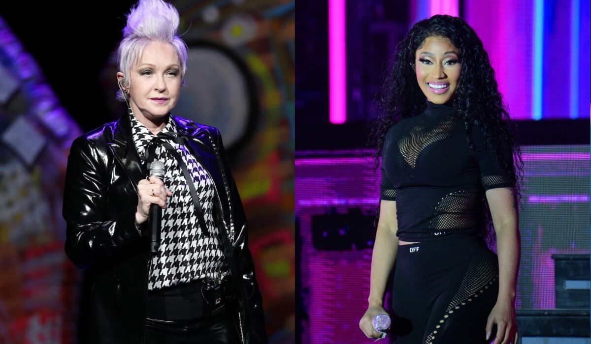Cyndi Lauper joins Nicki Minaj for ‘Pink Friday Women’ in Brooklyn img