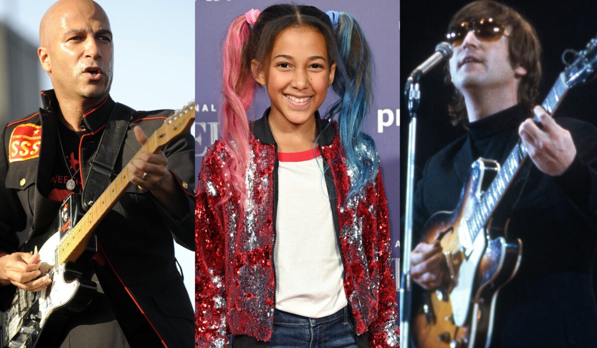 Tom Morello and Nandi Bushell cowl John Lennon at Obtain img