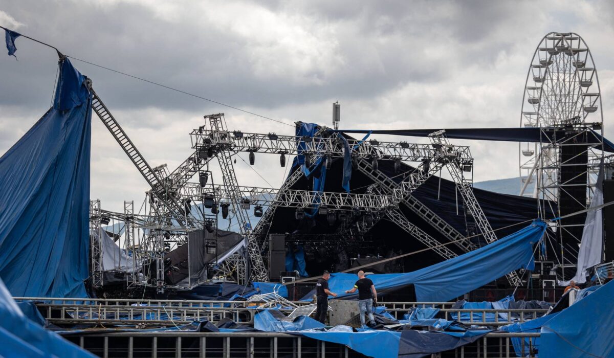 Pohoda Competition in Slovakia cancelled after tent collapses, injuring 29 img