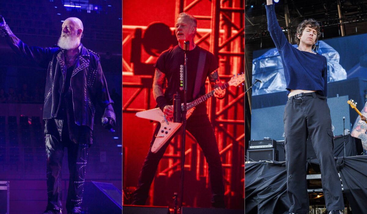 Watch Metallica’s James Hetfield and Judas Priest’s Rob Halford rock out to Turnstile at Norwegian pageant img