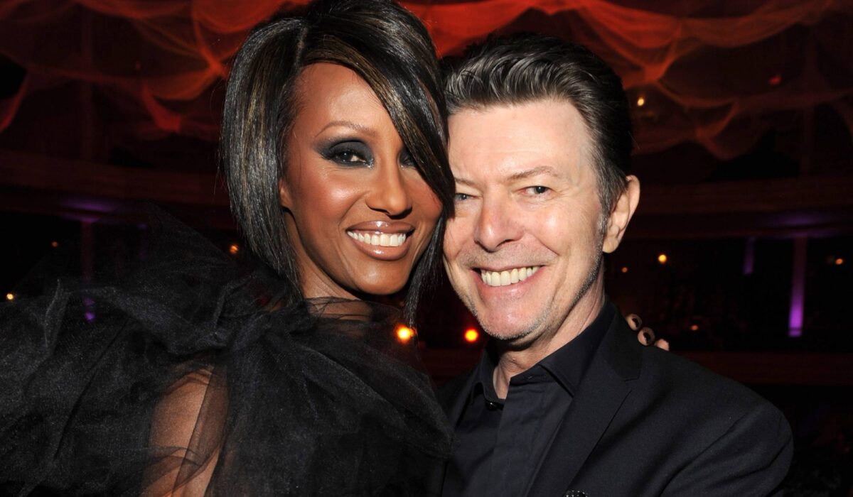 Iman shares beforehand unseen 2014 portray by late husband David Bowie img