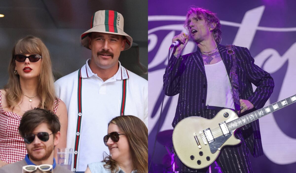 Watch Taylor Swift and Travis Kelce rock out to The Darkness’ ‘I Imagine In A Factor Known as Love’ on the US Open img