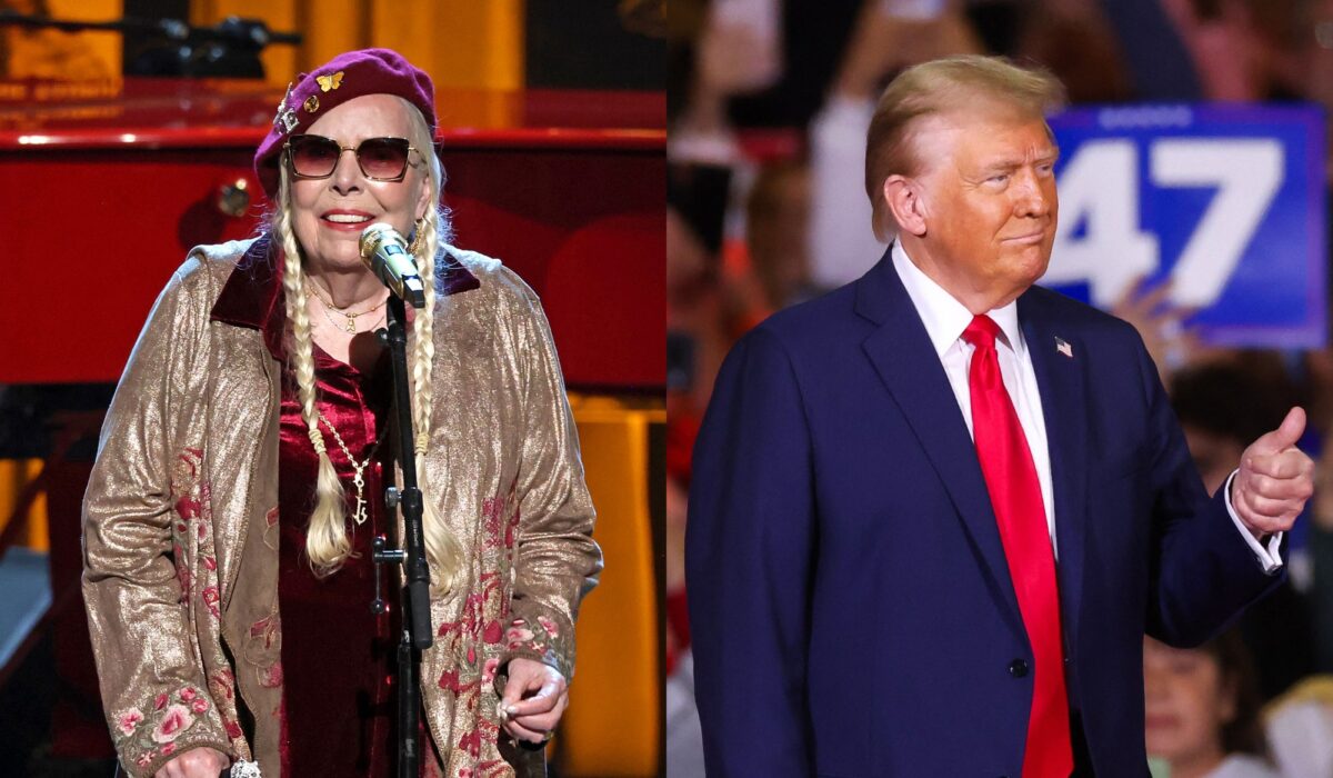 Joni Mitchell on the US elections: “Fuck Donald Trump” img