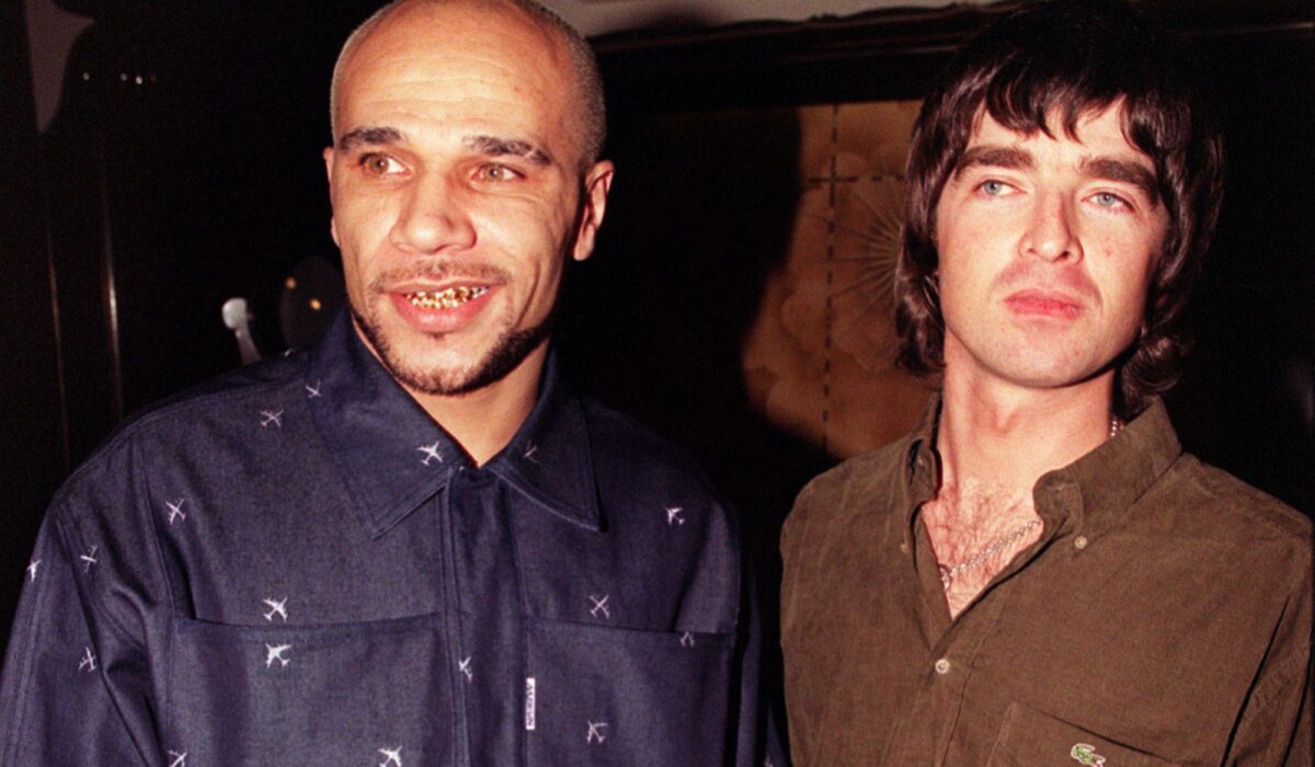 Watch Noel Gallagher give Goldie a tour of his studio, guitar set-up and “Oasis rig” img
