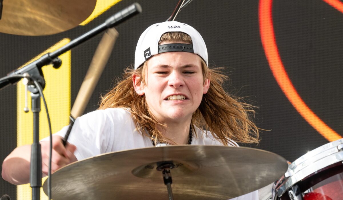 Amidst Foo Fighters rumours, Taylor Hawkins’ son Shane will likely be touring with Chevy Metallic img
